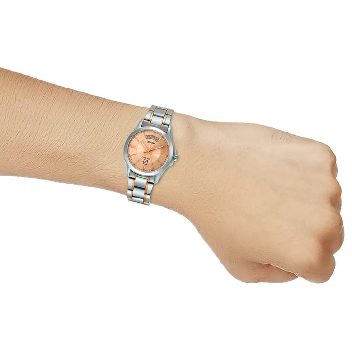 Casio A1771 MTP-1381HRG-9AVIF Enticer Men