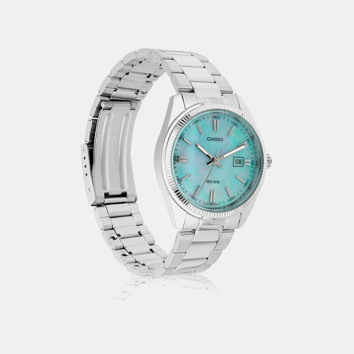 Casio A2363 Blue Dial Women&