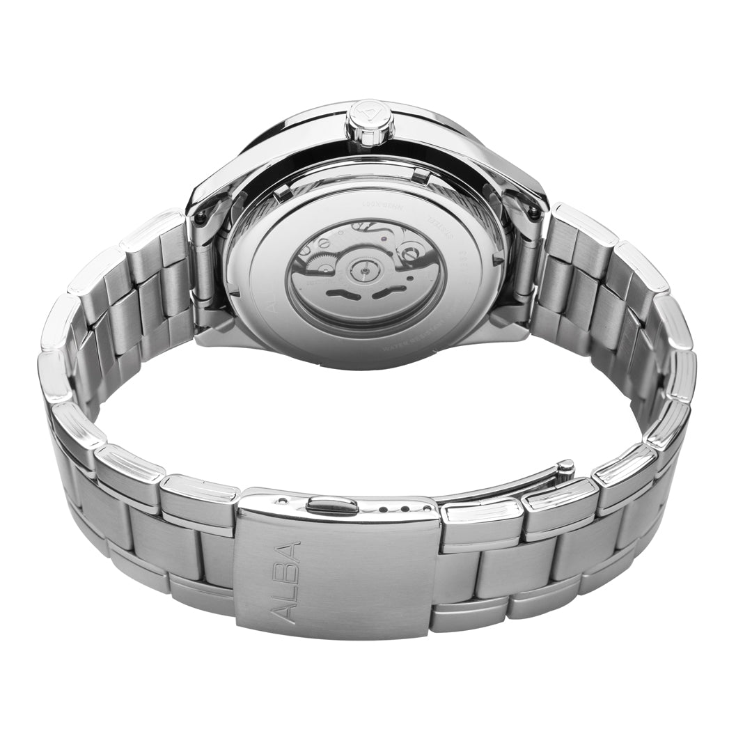 A3B003X1 Blue Patterned Dial Automatic Watch