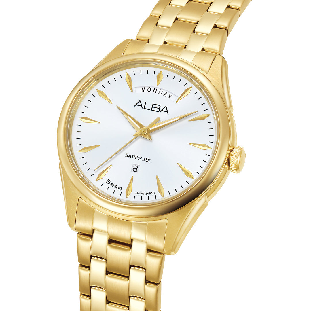 Alba A6B002X1 Silver Dial Men&