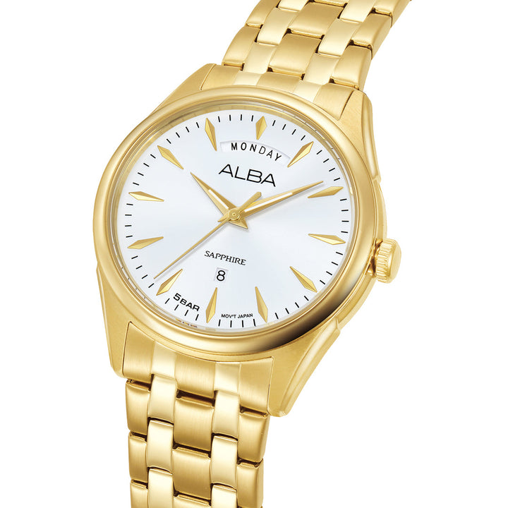 Alba A6B002X1 Silver Dial Men&