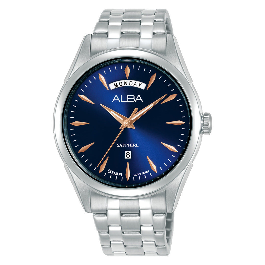 Alba A6B005X1 Blue Dial Men&