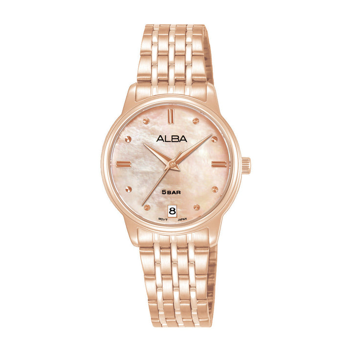 Alba AG8Q72X1 Pink Dial Women&