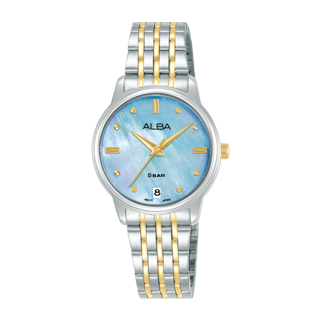 Alba AG8Q75X1 Blue Dial Women&