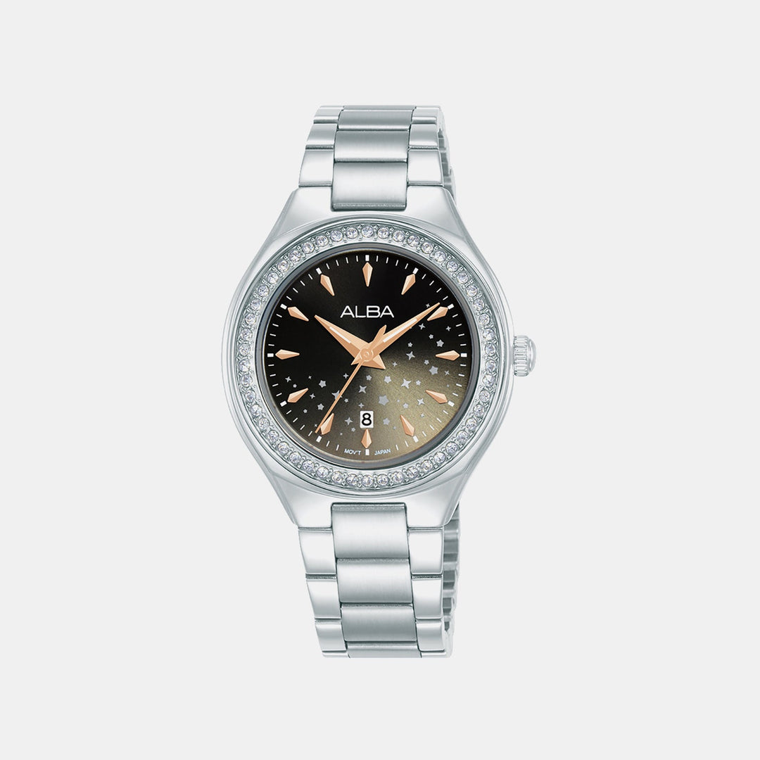 Alba AH7ET9X1 Black Dial Women&