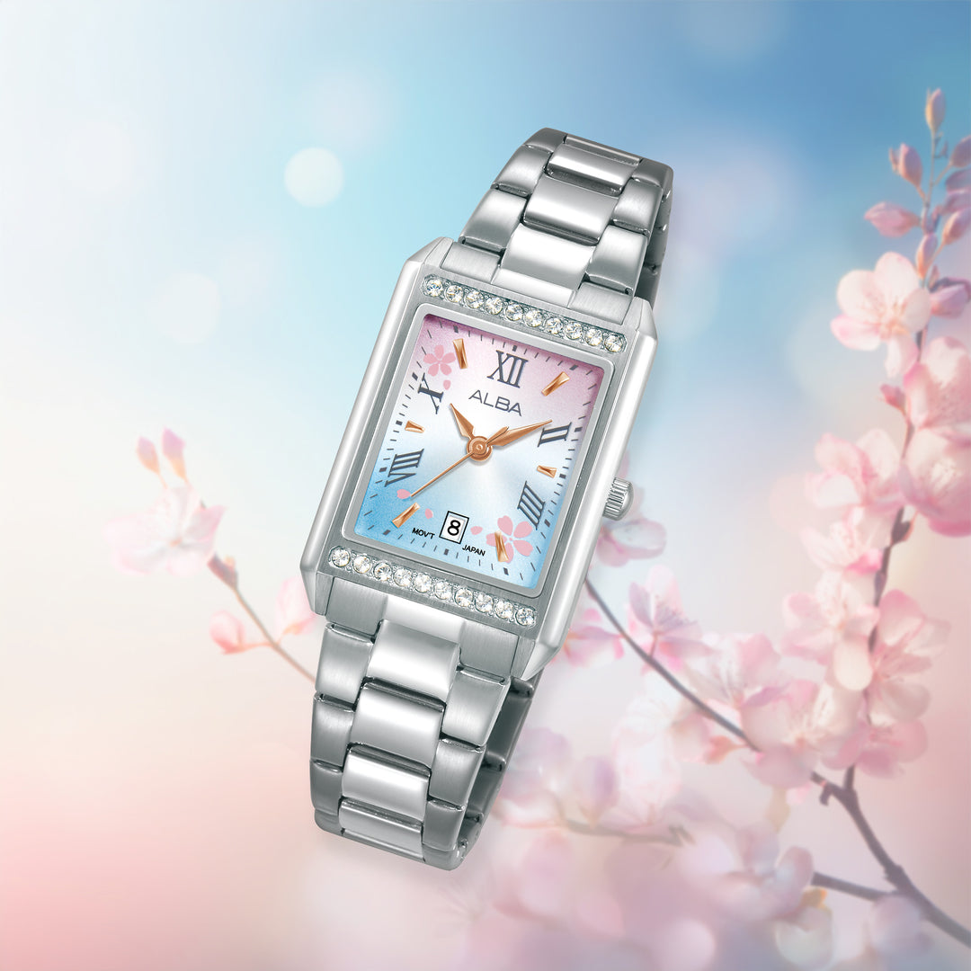 Alba AH7FA1X1 Pink Dial Women&