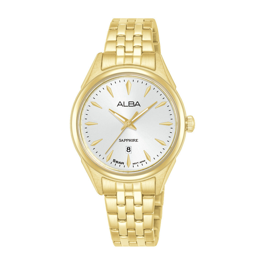 Alba AH7FA8X1 White Dial Women&