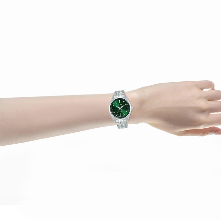 Alba AH7FB5X1 Green Dial Women&