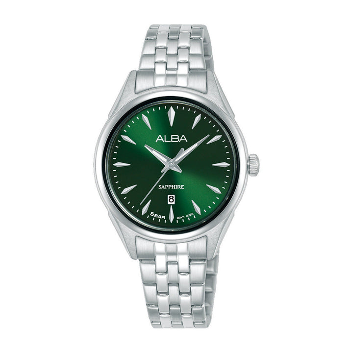 Alba AH7FB5X1 Green Dial Women&