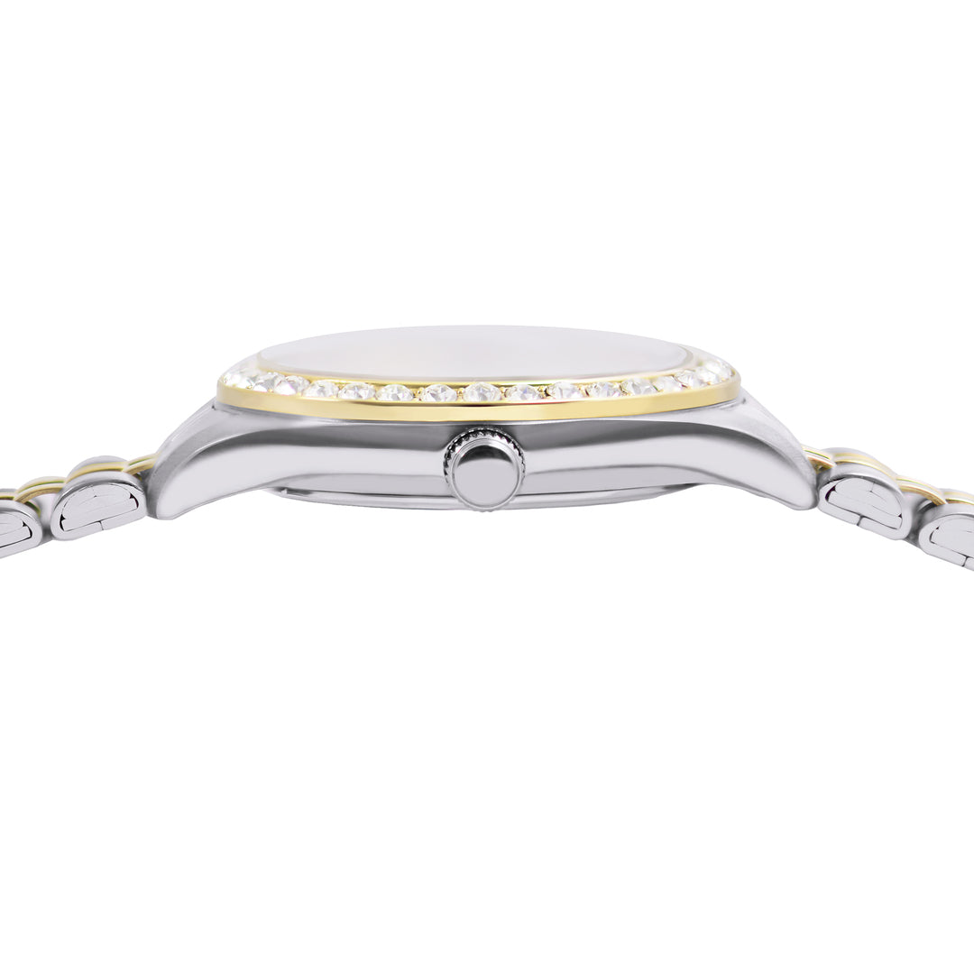 Alba AH7FD8X1 White Dial Women&