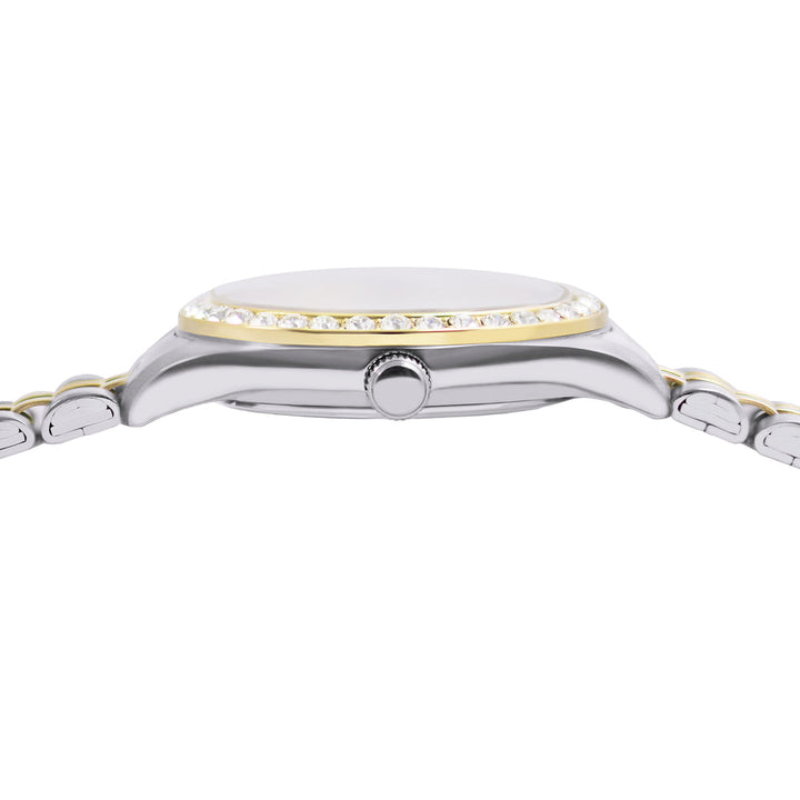 Alba AH7FD8X1 White Dial Women&