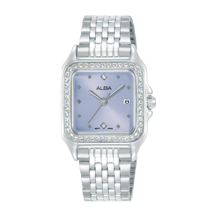 Alba AH7FF1X1 Light Blue Dial Women&