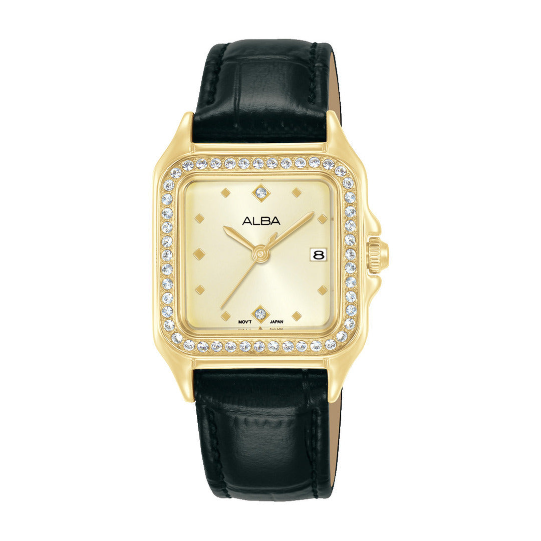 Alba AH7FF2X1 Champagne Dial Women&
