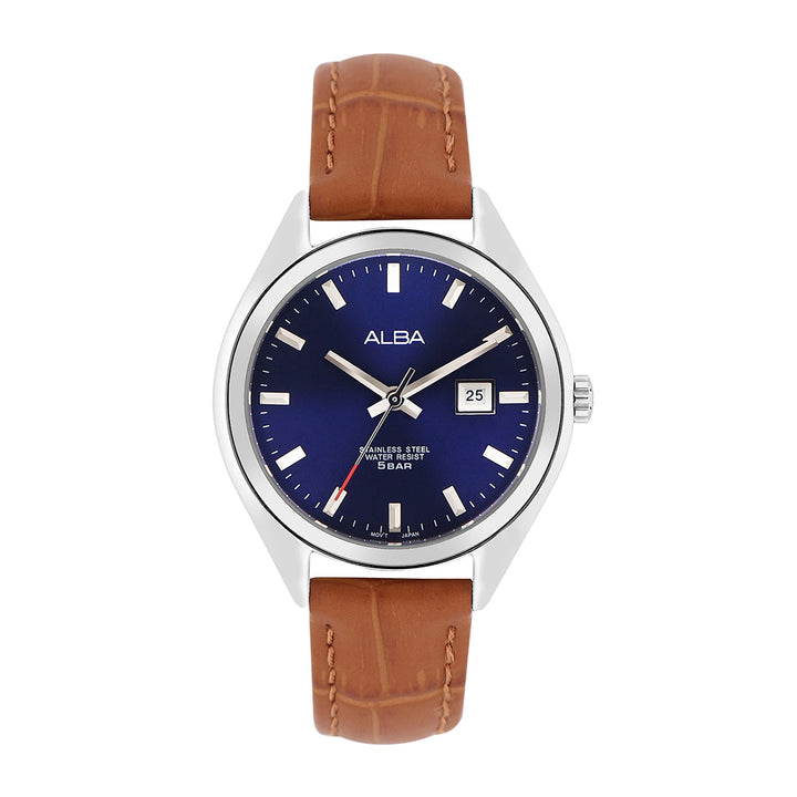 AH7Q15X1 Indigo Blue Dial Watch