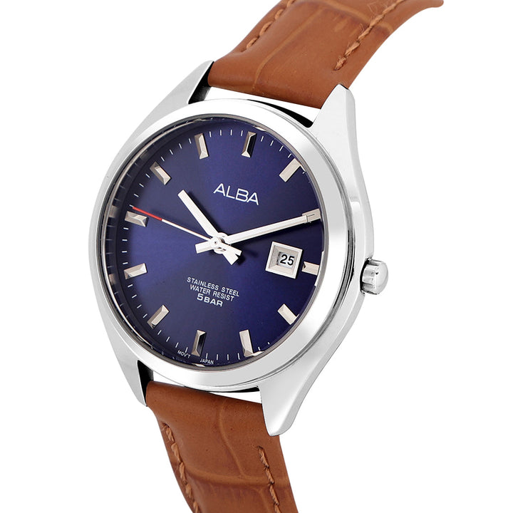 AH7Q15X1 Indigo Blue Dial Watch