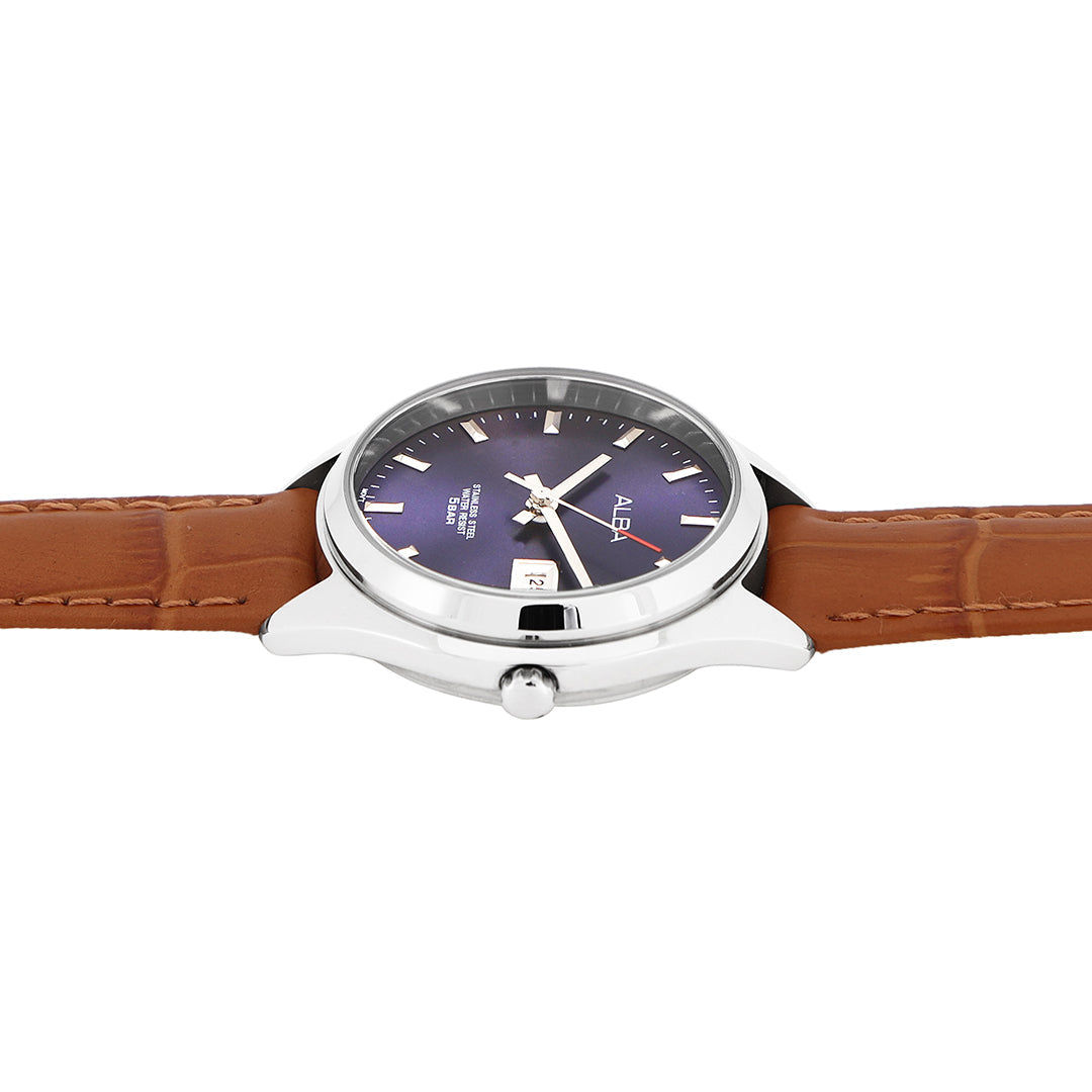 AH7Q15X1 Indigo Blue Dial Watch