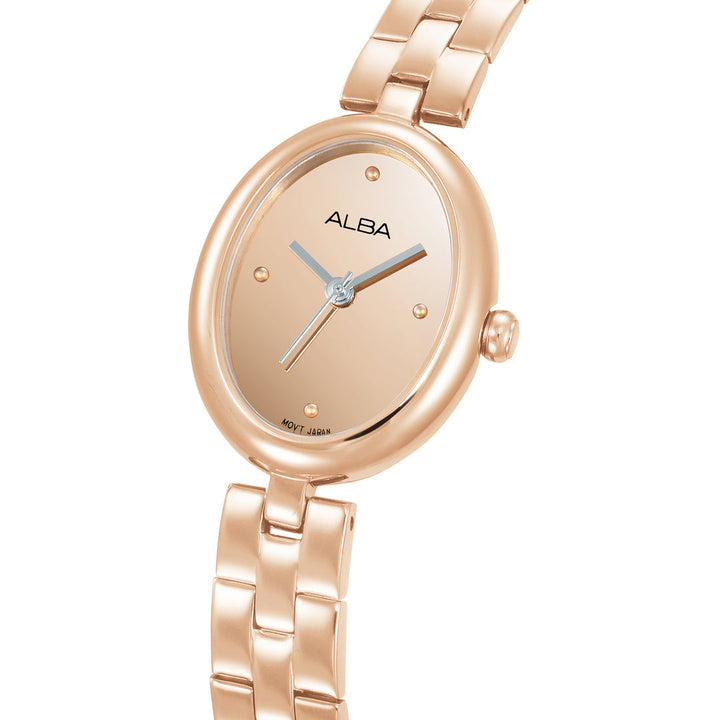 Alba AH8916X1 Rose Gold Dial Women&