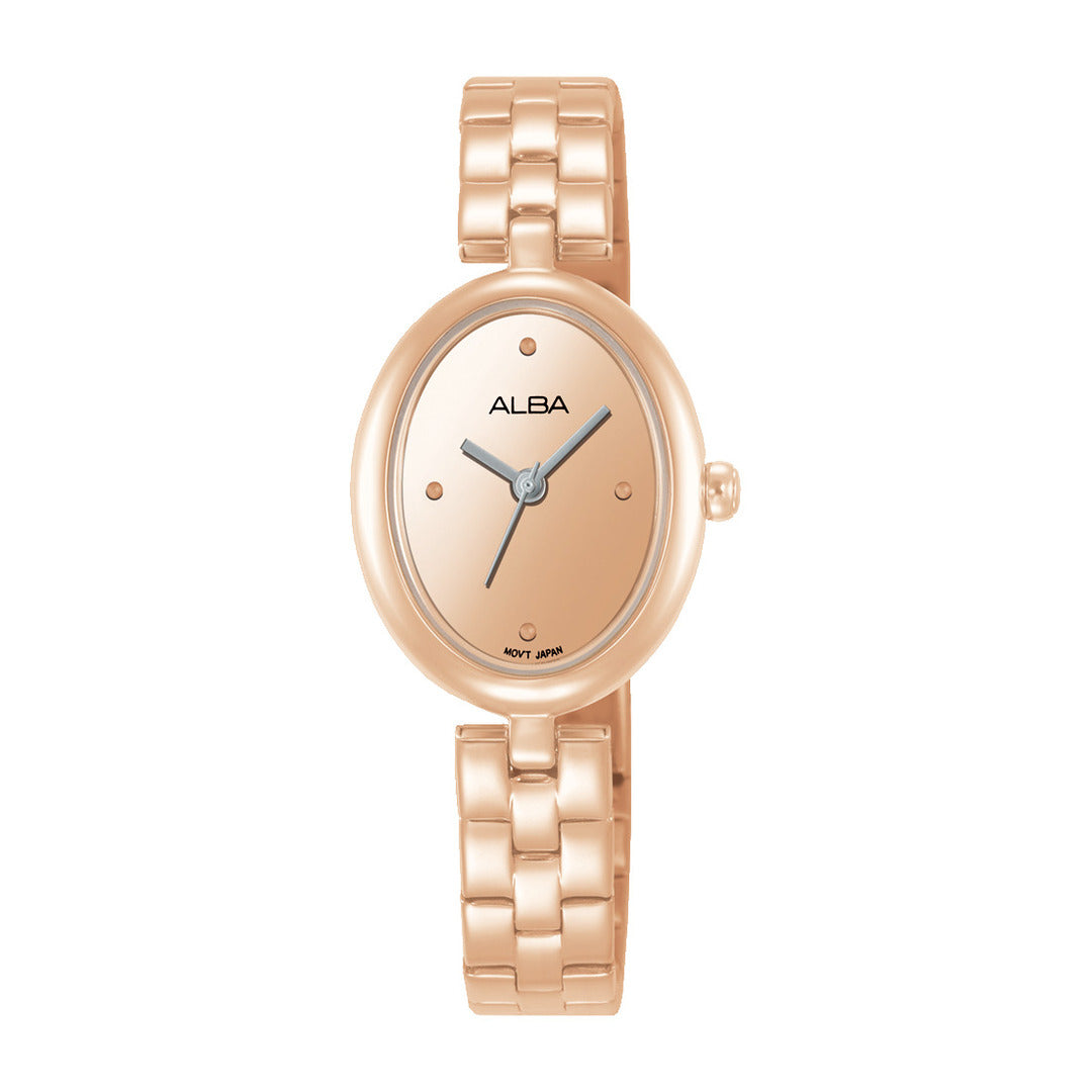 Alba AH8916X1 Rose Gold Dial Women&
