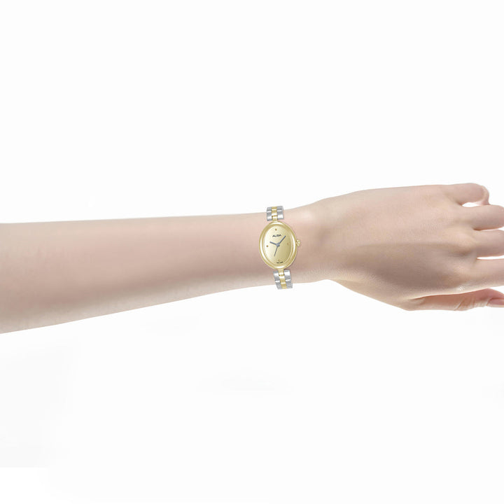 Alba AH8920X1 Gold Dial Women&