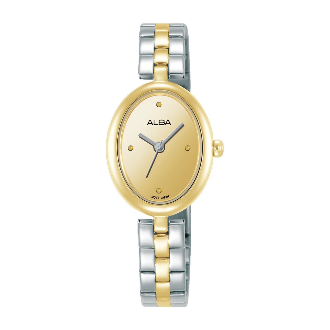 Alba AH8920X1 Gold Dial Women&