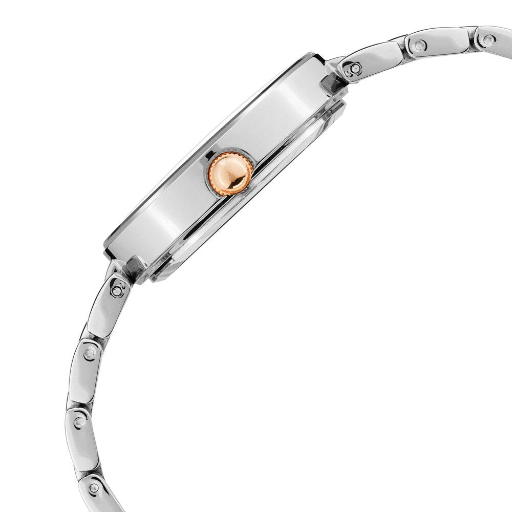 Anne Klein Quartz Analog Brown Dial Metal Strap Watch For Women