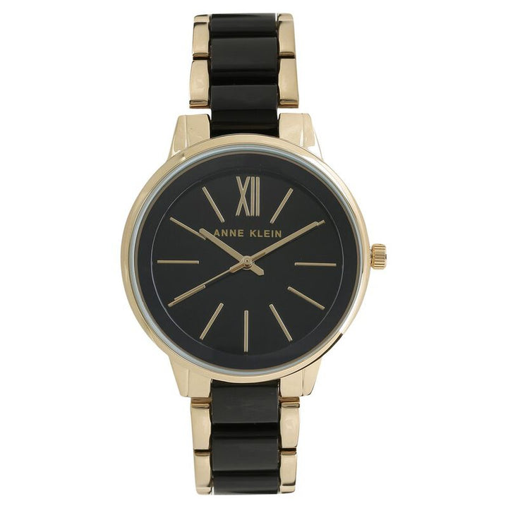 Anne Klein Quartz Analog Black Dial Ceramic Strap Watch For Women