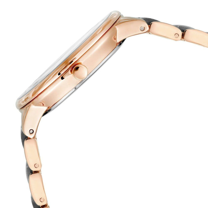 Anne Klein Quartz Analog Grey Dial Plastic Strap Watch for Women NEAK1412GYRG