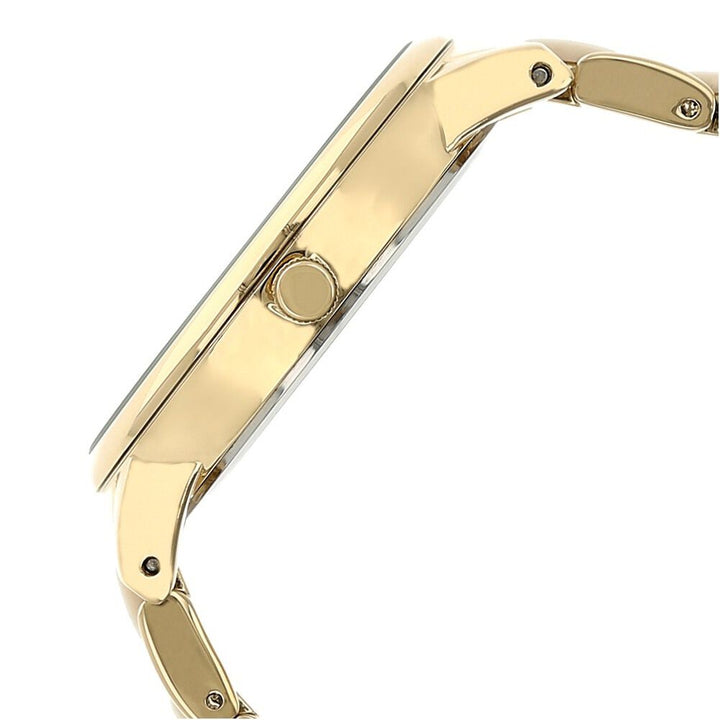 Anne Klein Quartz Analog Off White Dial Ceramic Strap Watch For Women