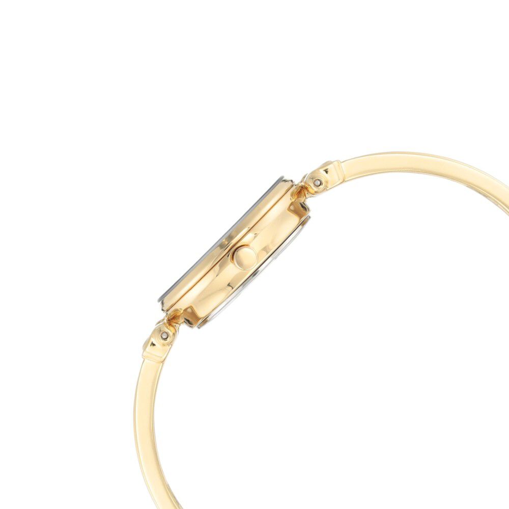 Anne Klein Quartz Analog Green Dial Metal Strap Watch For Women