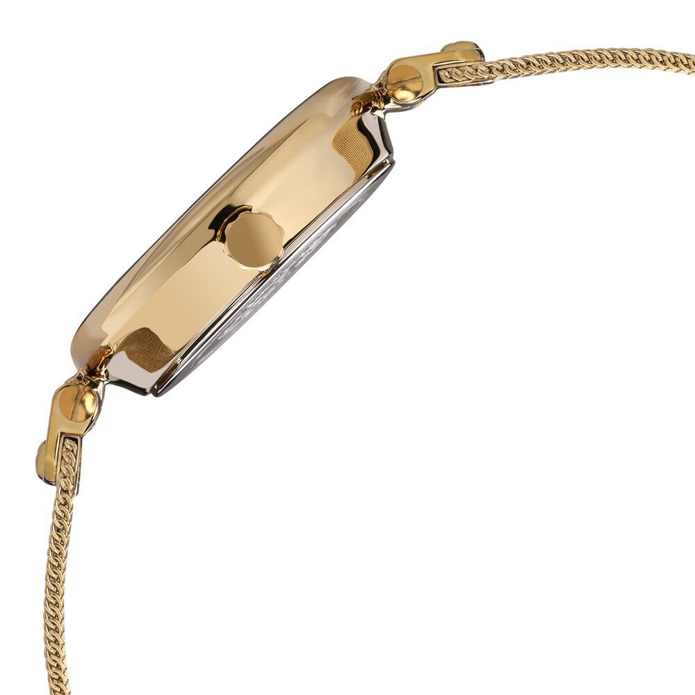 Anne Klein Quartz Analog Green Dial Metal Strap Watch for Women NEAK3000GNGB