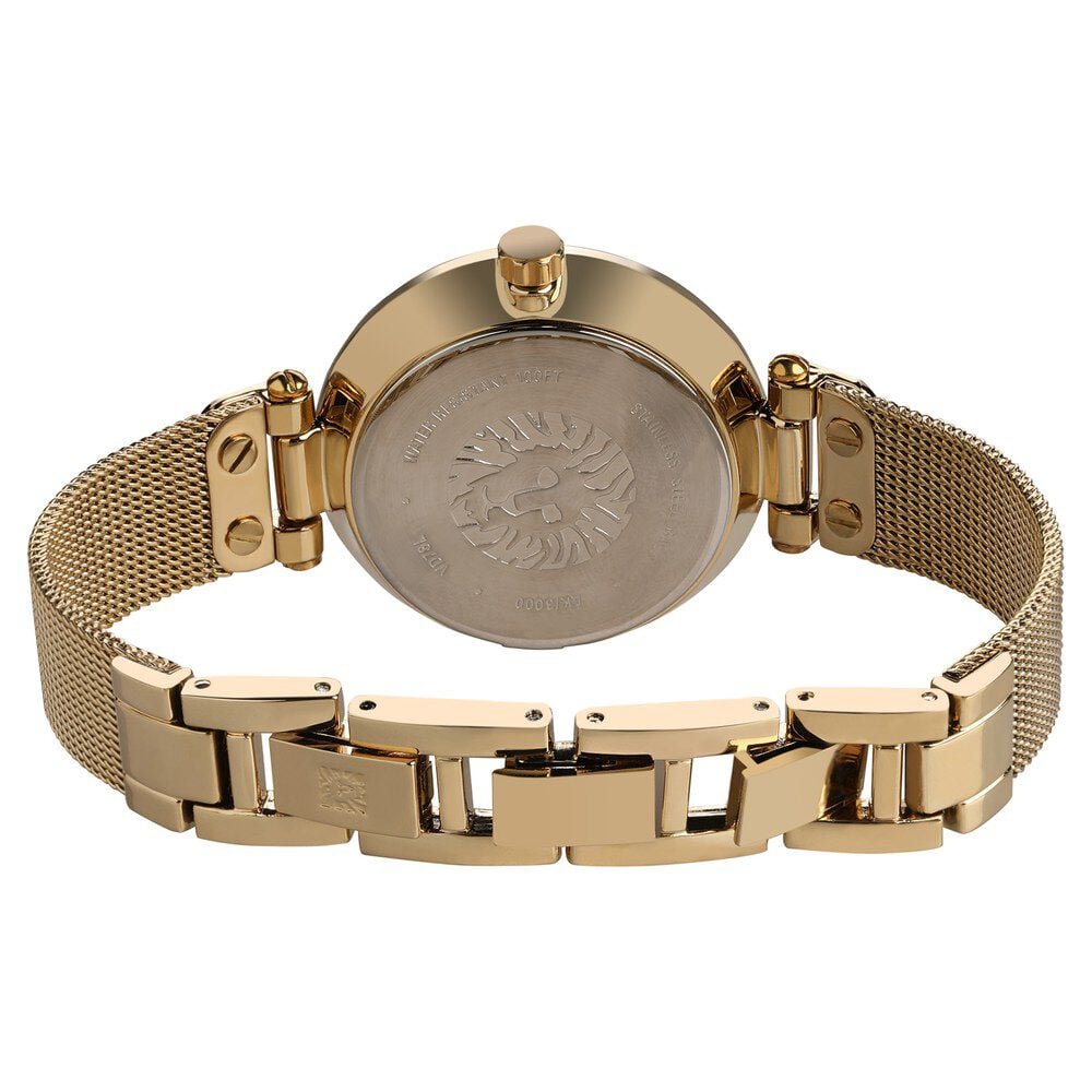 Anne Klein Quartz Analog Green Dial Metal Strap Watch For Women