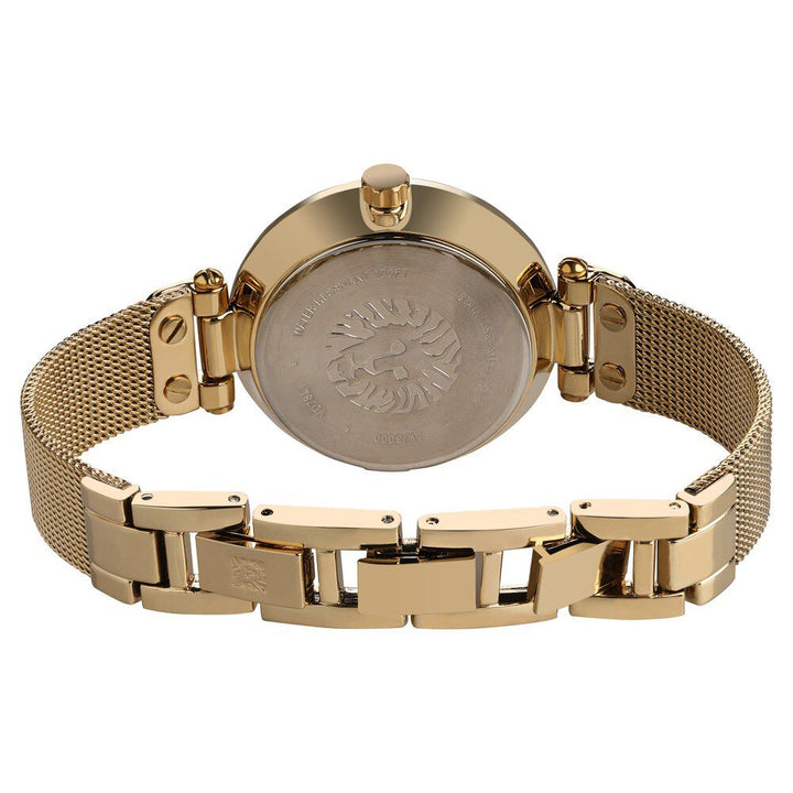 Anne Klein Quartz Analog Green Dial Metal Strap Watch for Women NEAK3000GNGB