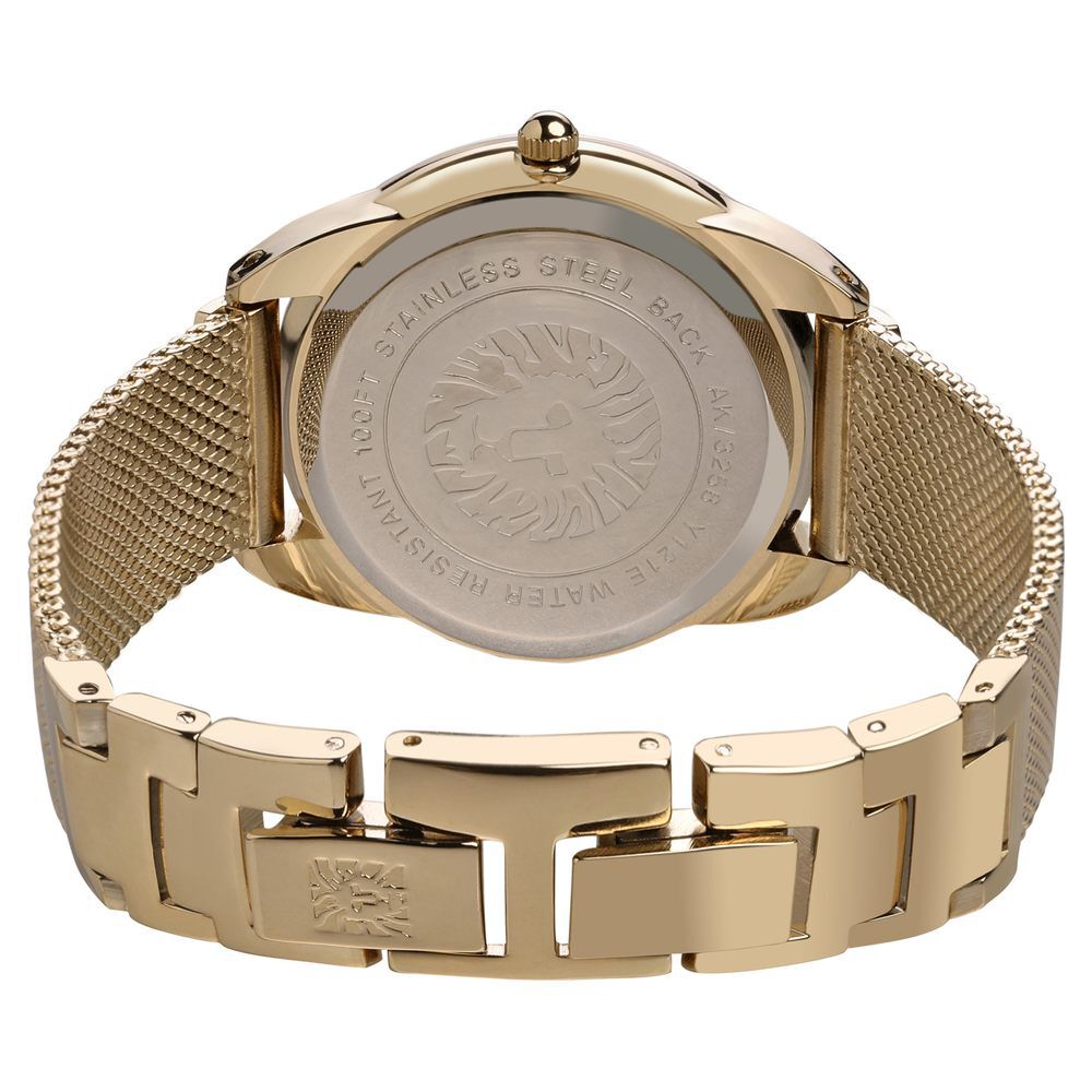 Anne Klein Quartz Analog Mother Of Pearl Dial Ceramic Strap Watch For Women