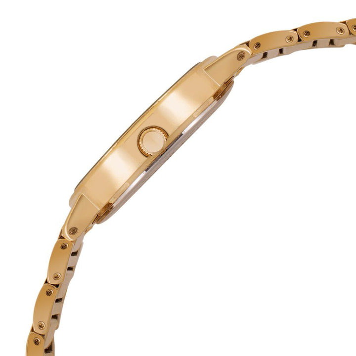 Anne Klein Quartz Analog Mother Of Pearl Dial Metal Strap Watch For Women