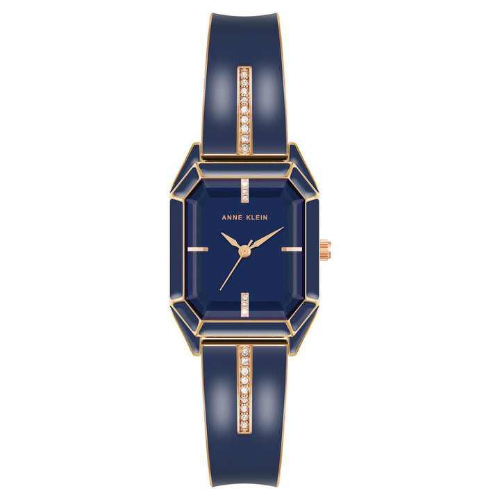 Anne Klein Quartz Analog Blue Dial Stainless Steel Strap Watch for Women