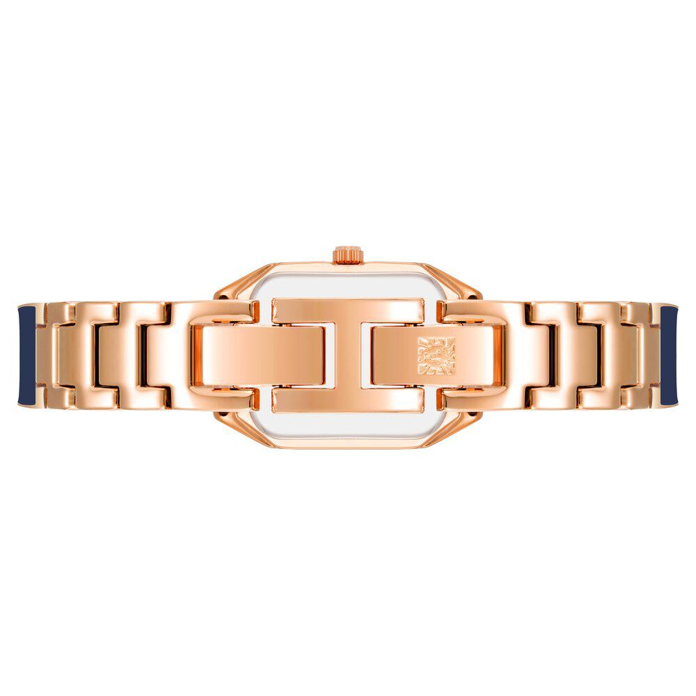 Anne Klein Quartz Analog Blue Dial Stainless Steel Strap Watch for Women