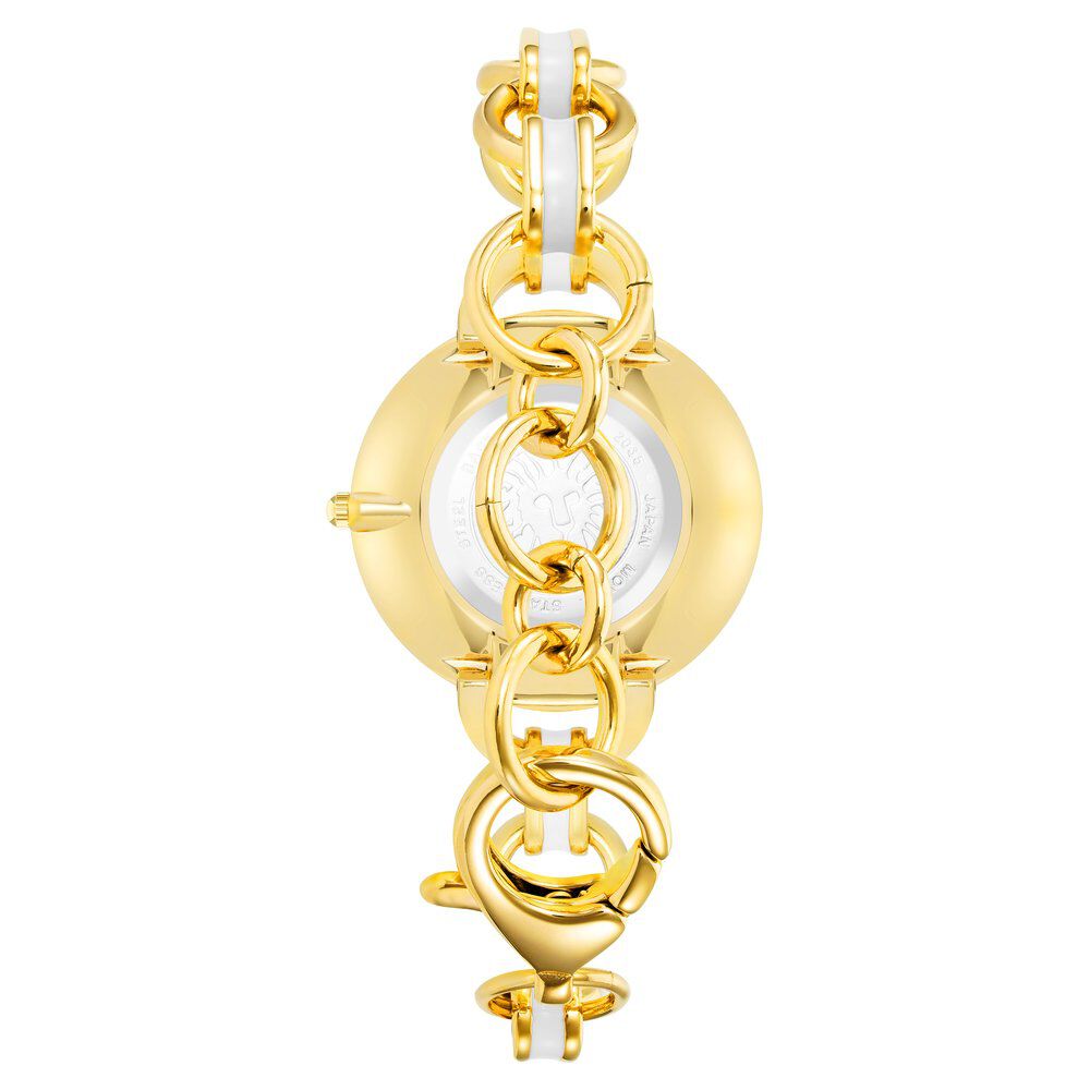 Anne Klein Quartz Analog White Dial Metal Strap Watch For Women