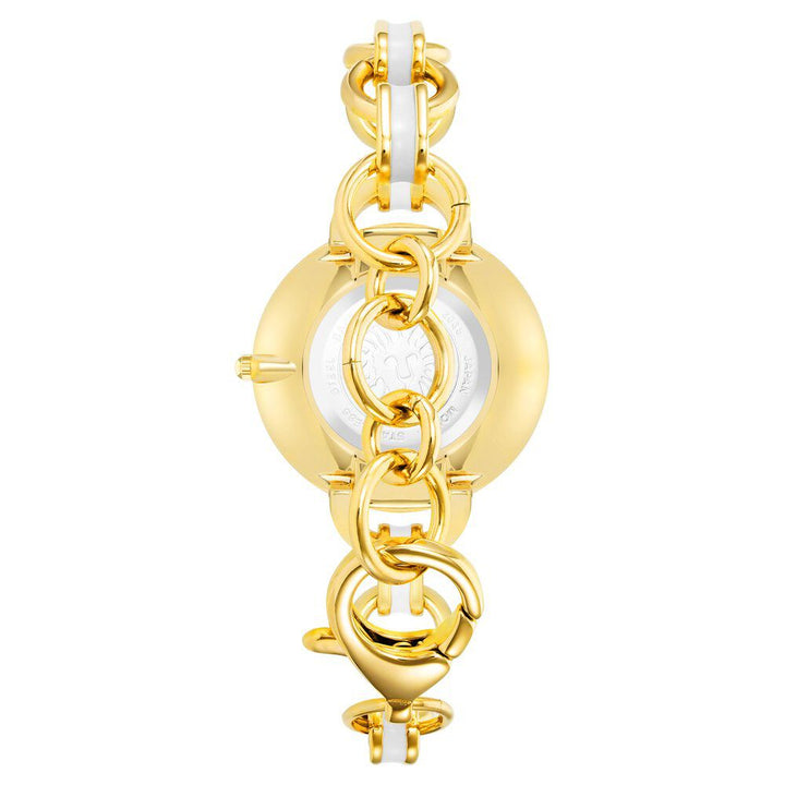 Anne Klein Quartz Analog White Dial Metal Strap Watch For Women