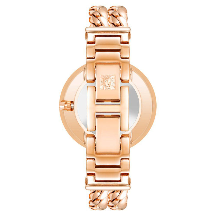 Anne Klein Quartz Analog White Dial Metal Strap Watch For Women