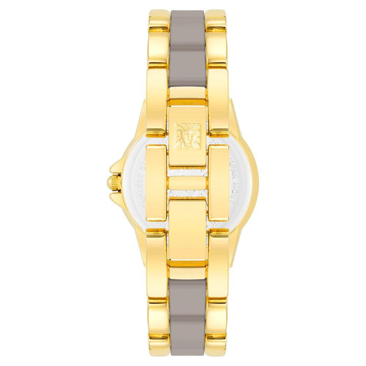 Anne Klein Quartz Analog Grey dial Metal Strap Watch for Women AK4118TPGB