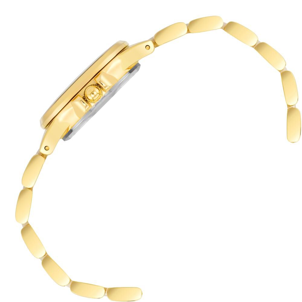 Anne Klein Quartz Analog Mother of Pearl dial Metal Strap Watch for Women AK4118WTGB