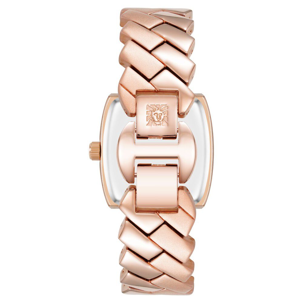 Anne Klein Quartz Analog Mother Of Pearl Dial Metal Strap Watch For Women AK5122MPRG