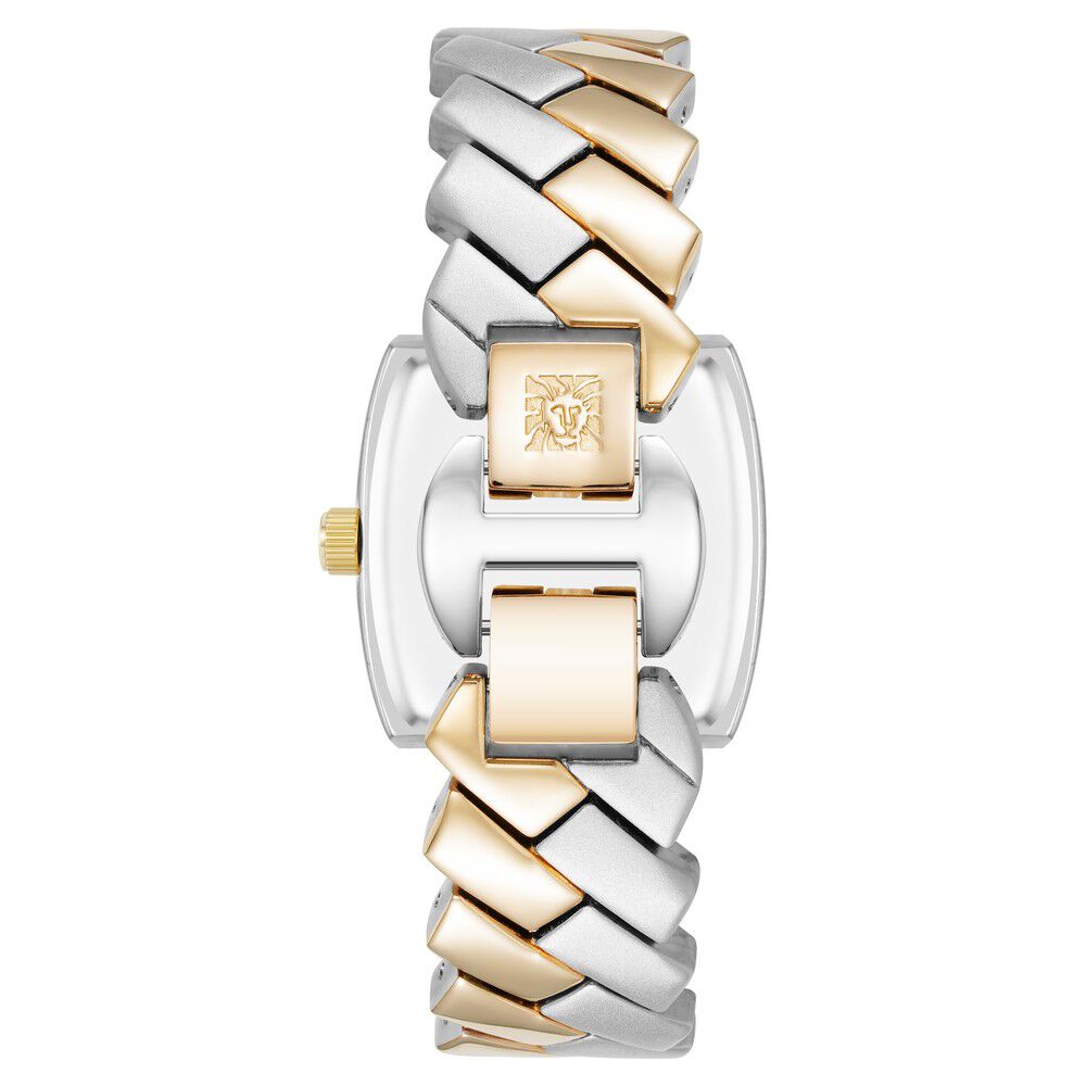 Anne Klein Quartz Analog Mother Of Pearl Dial Metal Strap Watch For Women AK5123MPTT