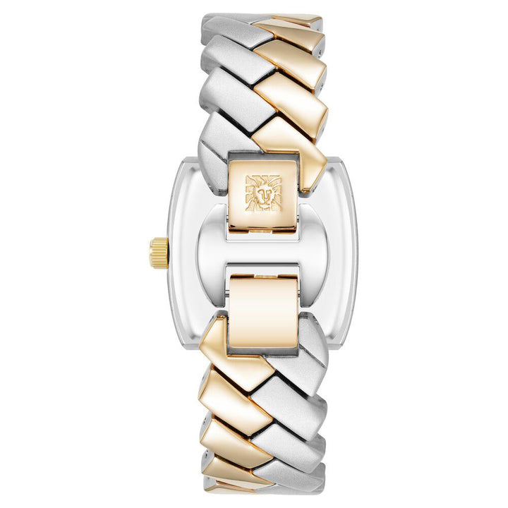 Anne Klein Quartz Analog Mother Of Pearl Dial Metal Strap Watch For Women AK5123MPTT