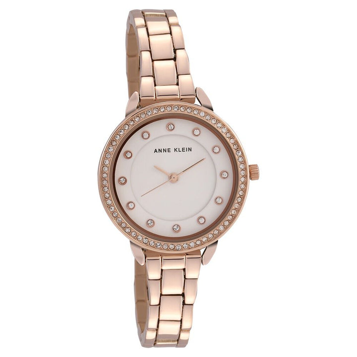 Anne Klein Quartz Analog Silver Dial Metal Strap Watch For Women