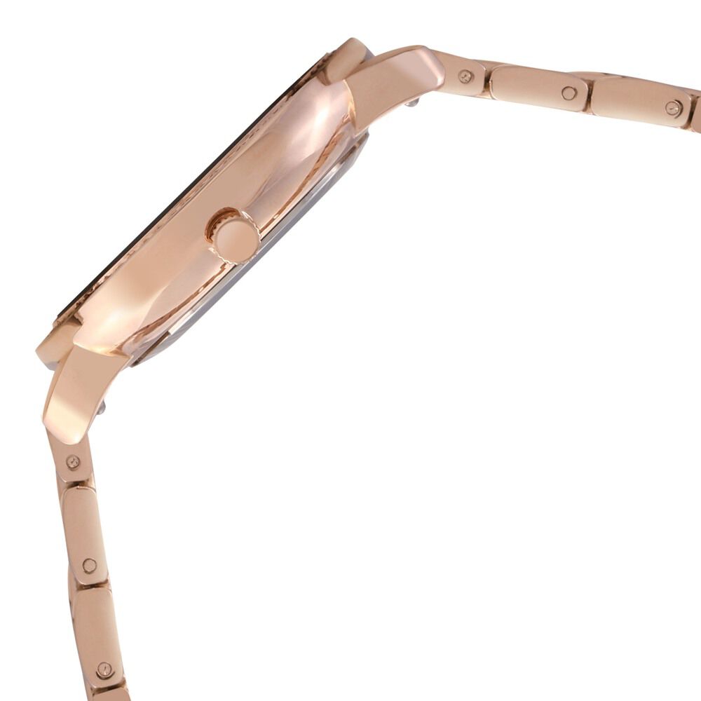 Anne Klein Quartz Analog Silver Dial Metal Strap Watch For Women