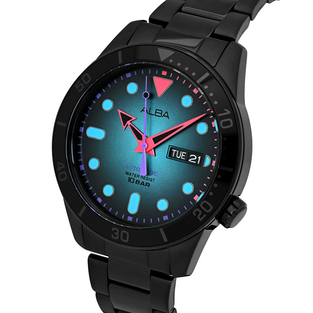 AL4175X1 Tokyo Neon Automatic Watch