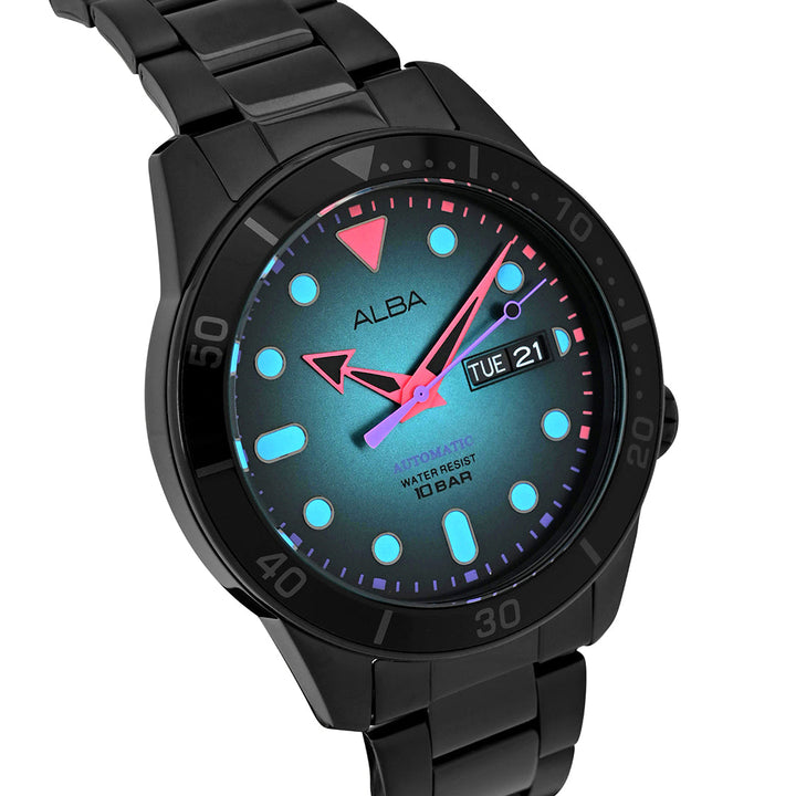 AL4175X1 Tokyo Neon Automatic Watch