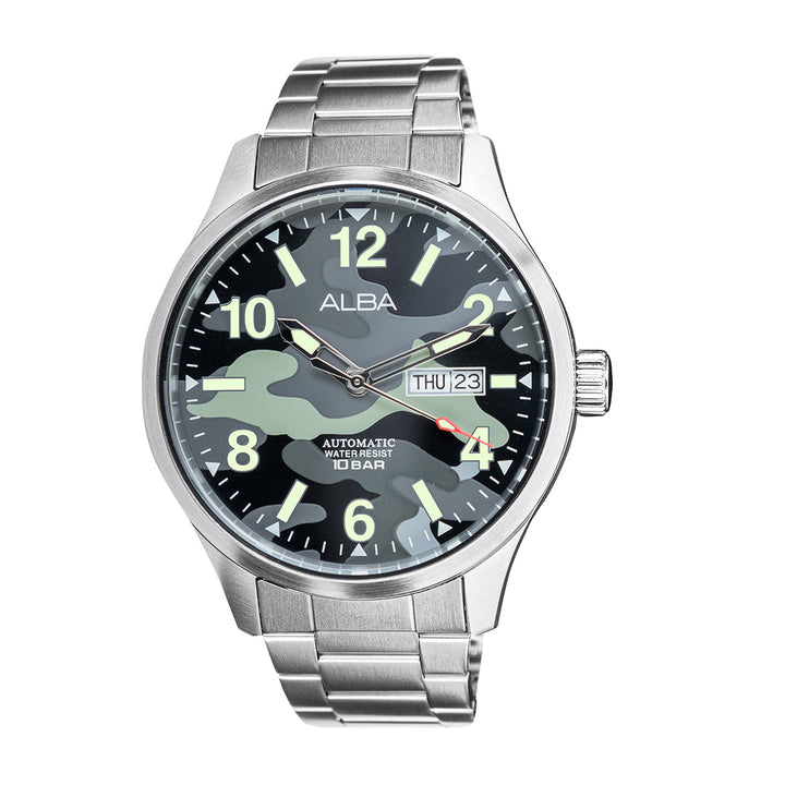 AL4275X1 Black Camouflage Dial Automatic Watch