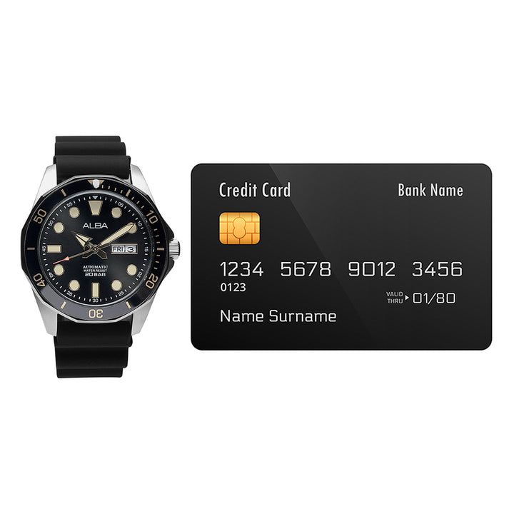 AL4553X1 Black Dial Automatic Watch